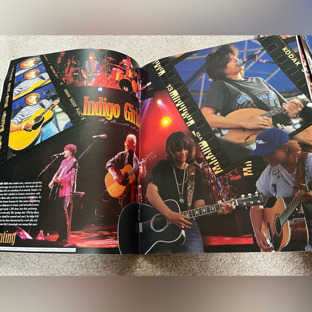 Indigo Girls Vintage Magazine - Picture 2 of 3